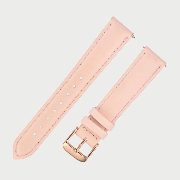 Peach leather iconic strap