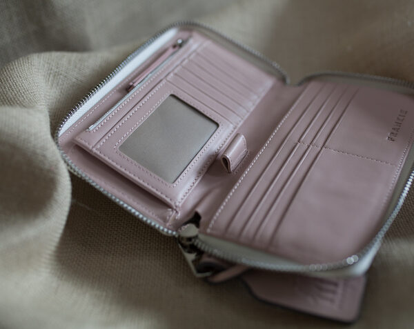 frankie wallet - blush