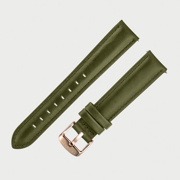 forest green iconic strap