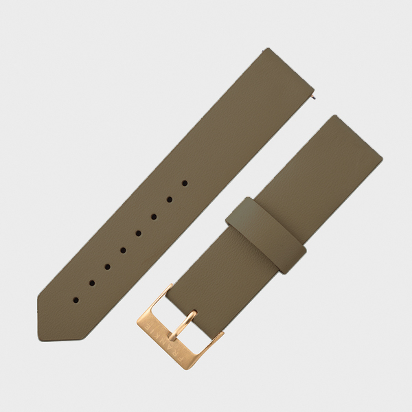 Olive Leather Strap