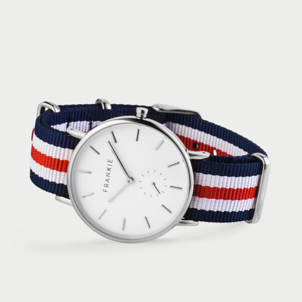 Steel / Red White Blue Nato Iconic