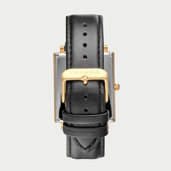 Brushed Gold / Black Square Collection