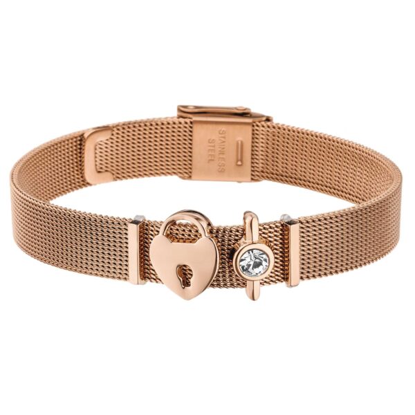 Rose Gold Mesh Bracelet